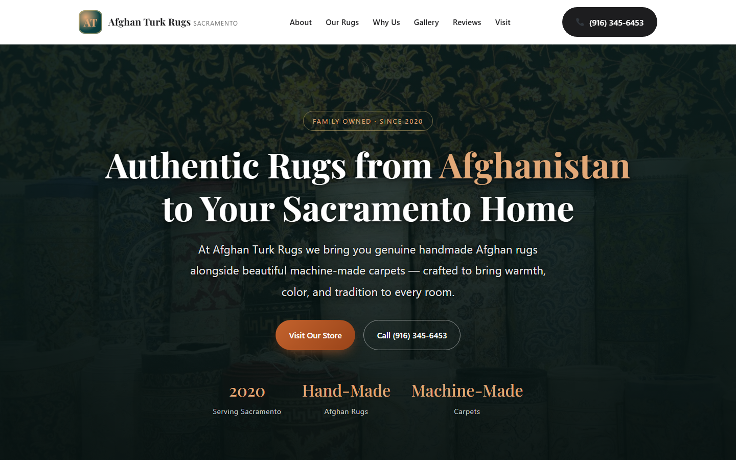 Afghan Turk Rugs — section 1