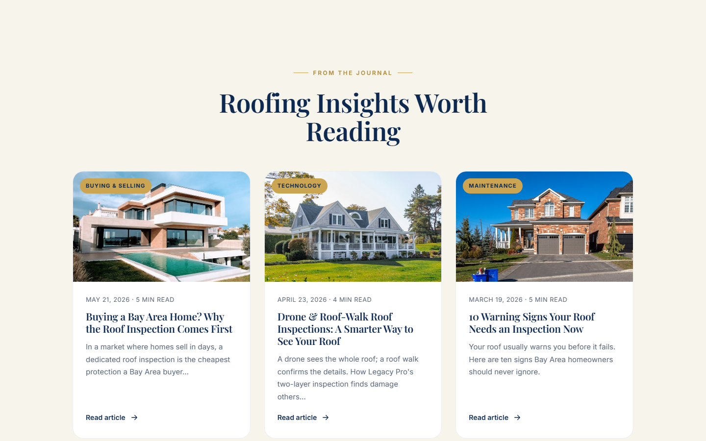 Legacy Pro Services — section 9