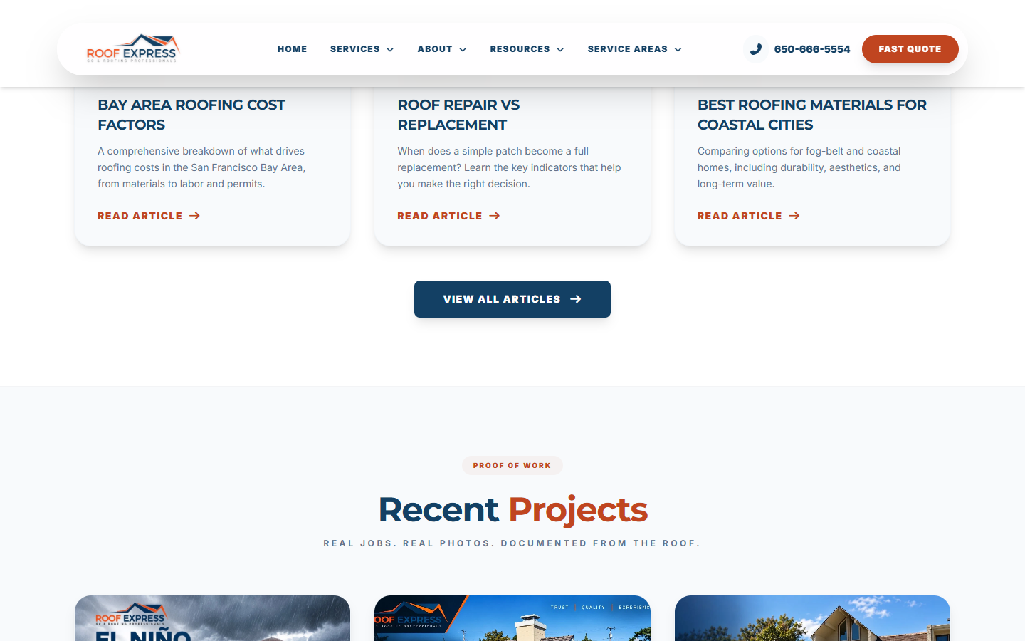 Roof Express — section 8